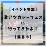 2022年11月26日、27日似開催された激アツカレーフェスに行ってきた感想を書きました。